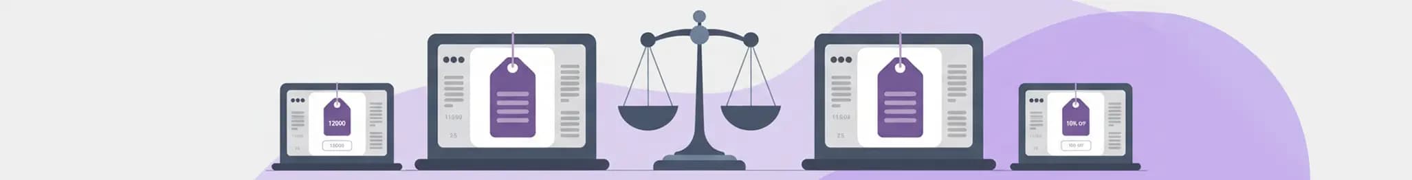 Light purple background graphic