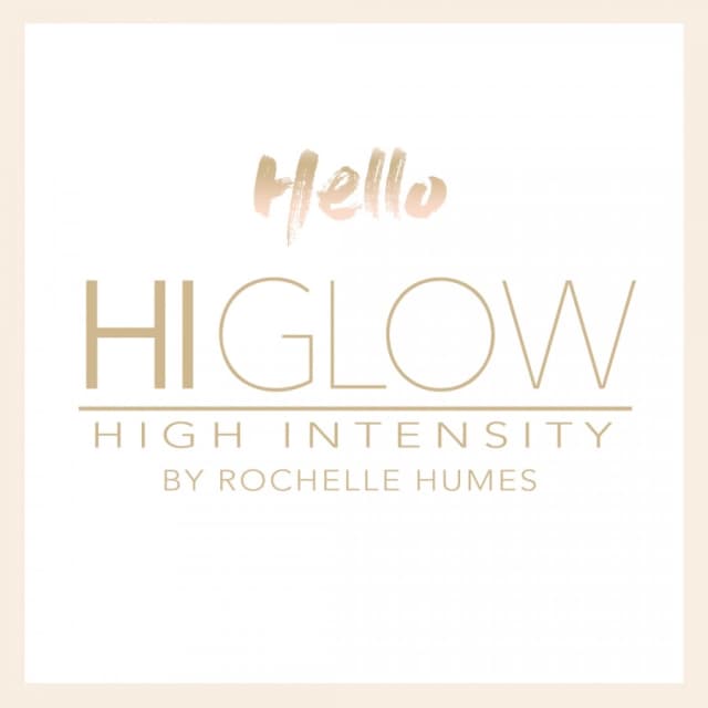 Logo of HIGlow by Rochelle Humes