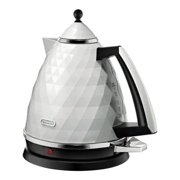 DeLonghi KBJ3001.W Brillante Cordless 1.7L Kettle - White KBJ3001.W
