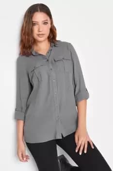 Tall Long Sleeve Utility Shirt