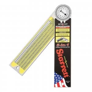 Starrett CP505A Pro Site Aluminium Protractor 5 In 1 300mm