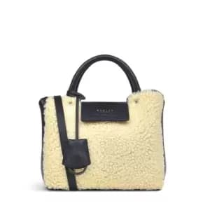 Radley Chelsea Creek Shearling Zip Bag - Black
