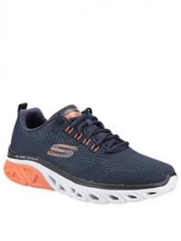 Skechers Wave Heat Glide Step Sport Trainer, Navy, Size 10, Men