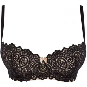 Lepel Matilda Padded Balconette Bra - Black