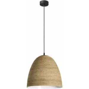 Liana brown pendant light 1 bulb