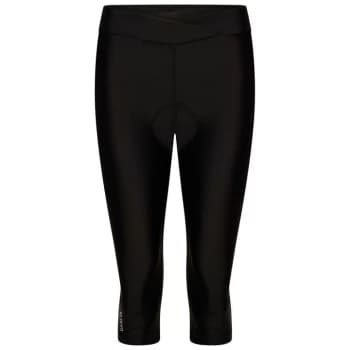 Dare 2b Worldly Gel Cycling Capri - Blk/PwdrPink