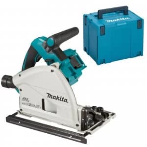 Makita DSP600ZJ Twin 18v LXT Cordless Brushless Plunge Saw Kit No Batteries No Charger Case