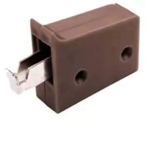 Universal Wall Hanging Brackets For Kitchen Cabinets - Colour Brown - Pack of 10