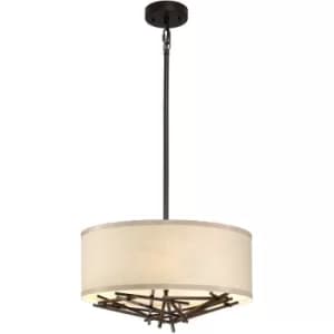 Suspension Taiko Olde Bronze 40 Cm