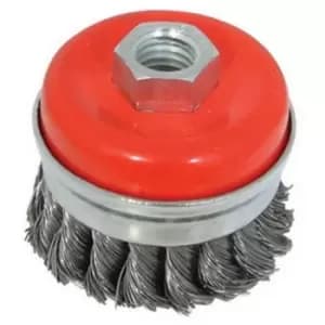 Silverline - Steel Twist-Knot Cup - 65mm