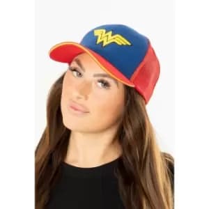 Wonder Woman Blue/Red Trucker Cap O/S