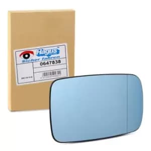 VAN WEZEL Wing Mirror Glass * HAGUS * 0647838 Side Mirror Glass,Mirror Glass BMW,3 Coupe (E46),3 Cabrio (E46),7 (E65, E66, E67)