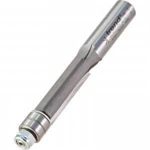 Trend Extra Fine Three Flute Trimmer Bearing Guided Router Cutter 12.7mm 38.1mm 1/2"