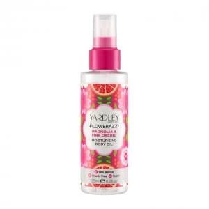 Yardley Flowerazzi Magnolia Pink Orchid Body Oil 125ml
