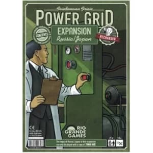 Power Grid Russia/Japan Recharged Board Game