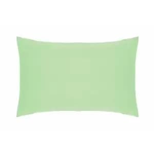 100% Cotton 200 Thread Count Pillowcase Pair Mint