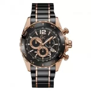 Gc Sport Racer Black Gents Watch Y02014G2