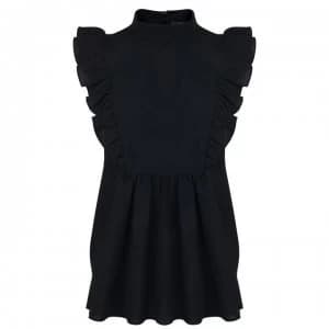 French Connection Sleeveless Blouse - Navy