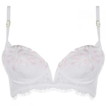 Ann Summers Camealia Lace Plunge Bra - Ivory