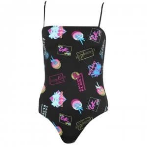 Calvin Klein Wave Band Swimsuit - Multi