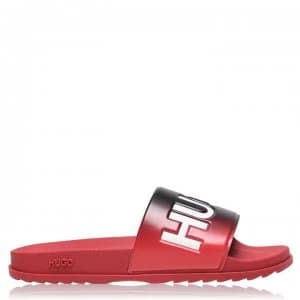 Hugo Boss Match Slides Red Size 10 Men