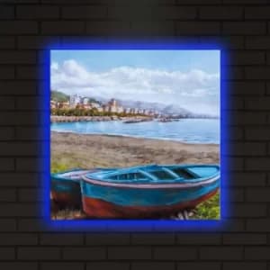 4040DACT-13 Multicolor Decorative LED Lighted Canvas Painting