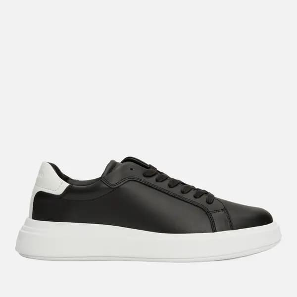 Calvin Klein Mens Chunky Sole Trainers - Black/White - UK 8