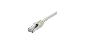 Patch Cord RJ45 CAT.6 F/UTP LSZH Snagless Grey - 1 M Full Copper