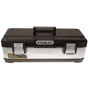 Stanley Galvanised Metal Toolbox 26in