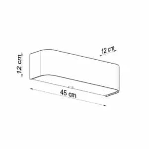 Sollux Wall Lamp Lokko Black