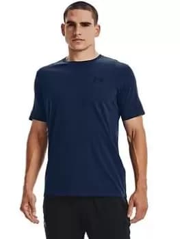 Under Armour Training Plus Size Sportstyle Left Chest Short Sleeve T-Shirt - Navy/Black, Size 3XL, Men