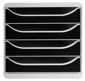 Exacompta Big Box Light Grey/Black
