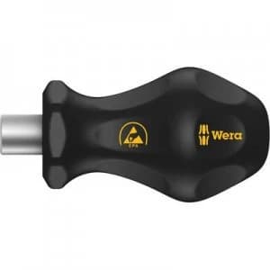 Wera 811/1 ESD Bit screwdriver 1/4 (6.3 mm) 10 mm DIN 3126, DIN ISO 1173