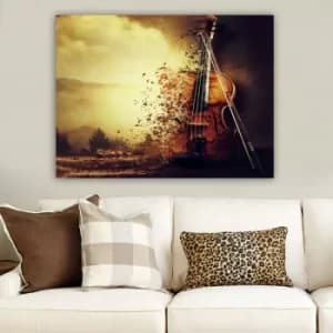 273407909_70100 Multicolor Decorative Canvas Painting