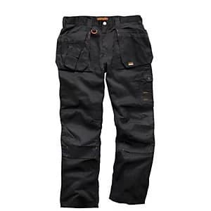 Scruffs Worker Plus Trouser Black - 32W 31L