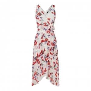 DKNY Wrap Hankerchief Dress - Multi 2