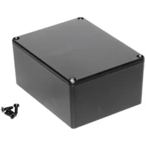 Hammond 1590CBK Diecast Enclosure Black (120 x 94 x 56.5mm)