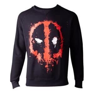 Marvel Comics - Dripping Mask Mens Large Sweater - Black