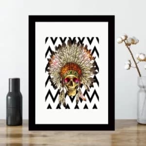 SC4475944424 Multicolor Decorative Framed MDF Painting