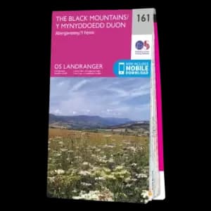 Map of The Black Mountains