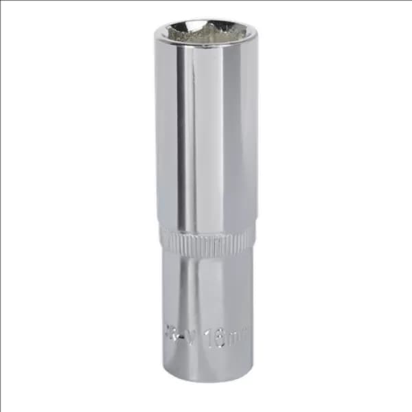 Genuine SEALEY SP1216D WallDrive® Socket 16mm Deep 1/2Sq Drive Fully Polished