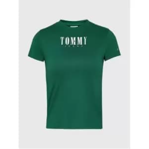 Tommy Jeans Tjw Baby Essential Logo 2 Ss - Green