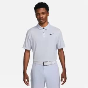 Nike Dri-FIT Tour Mens Washed Golf Polo - Purple