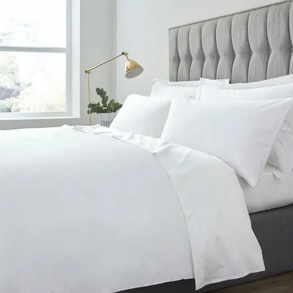 Hotel Collection Hotel 500TC Egyptian Cotton Flat Sheet - White Single