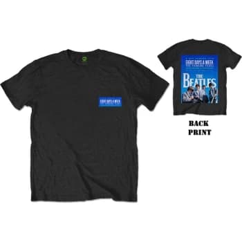 The Beatles - 8 Days A Week Movie Poster Mens X-Large T-Shirt - Black