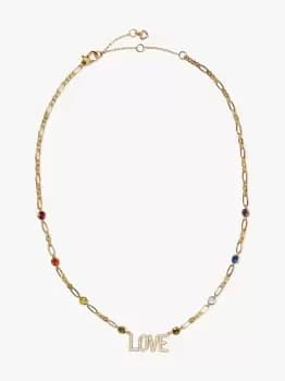 Kate Spade Rainbow In The Name Of Love Pendant, Multi, One Size