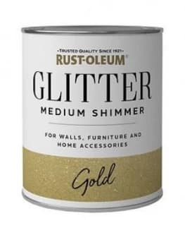 Rust-Oleum Rust-Oleum Medium Shimmer Glitter Gold 750Ml