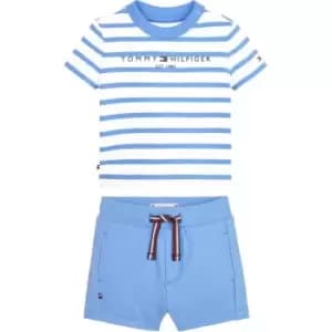 Tommy Hilfiger Baby Essential Striped Set - Blue