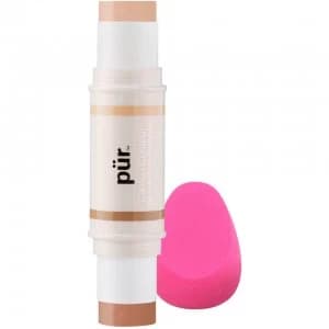 PUR Cameo Stick Dual Ended Contour Stick with Contour Blending Sponge 8.6g - Light