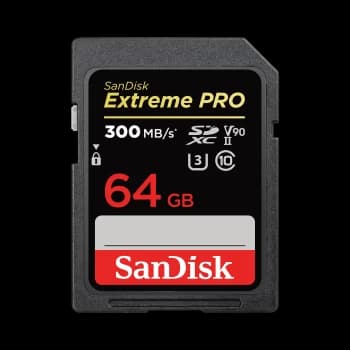 SanDisk Extreme PRO SDXC UHS-Il - 64GB - SDSDXDK-064G-GN4IN